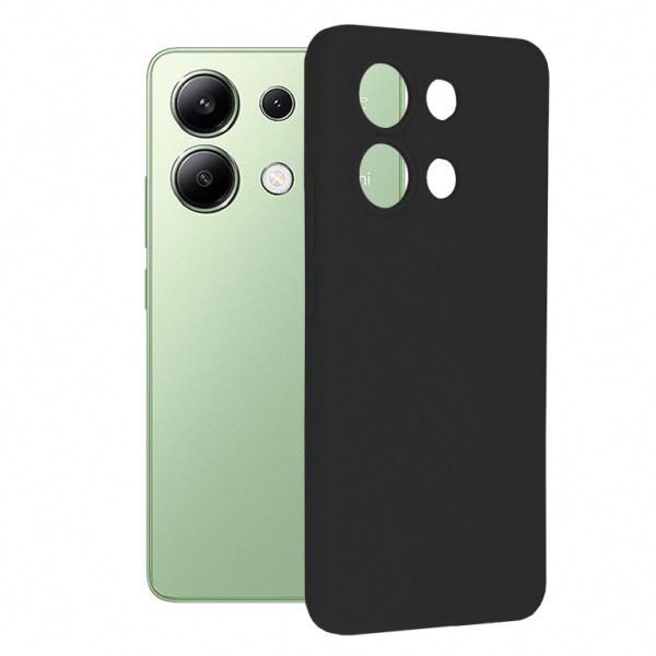 Husa pentru Xiaomi Redmi Note 13 4G, Techsuit, Soft Edge, Neagra
