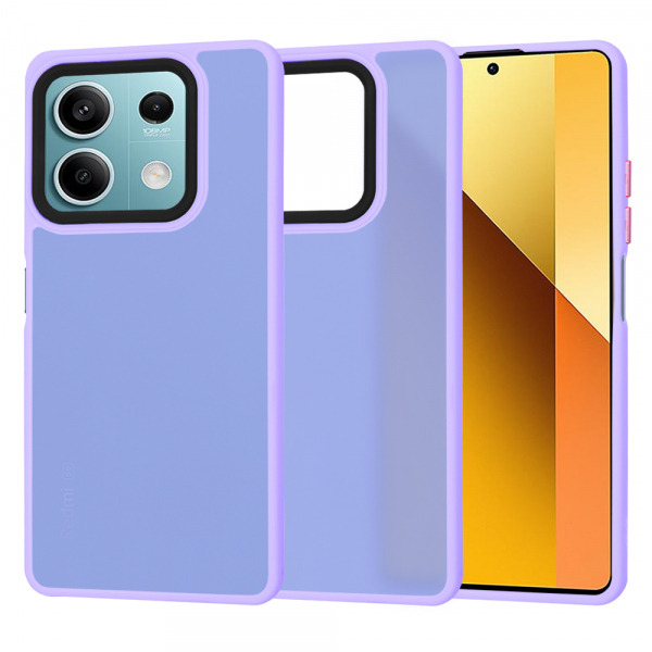 Husa pentru Xiaomi Redmi Note 13 5G, Techsuit, HaloFrost, Mov Deschis