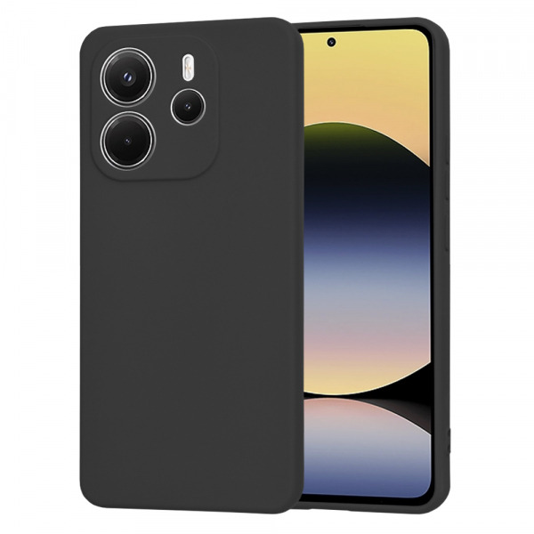 Husa pentru Xiaomi Redmi Note 14 4G (Regional), Techsuit, SoftFlex, Neagra