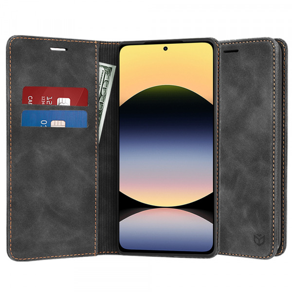 Husa pentru Xiaomi Redmi Note 14 4G (Standard), Techsuit, Confy, Neagra