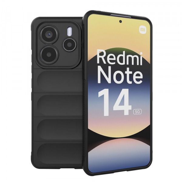 Husa pentru Xiaomi Redmi Note 14 5G, Techsuit, Magic Shield, Neagra