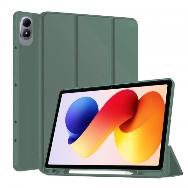 Husa pentru Xiaomi Redmi Pad 2 Pro, Techsuit, Flex Trifold, Verde