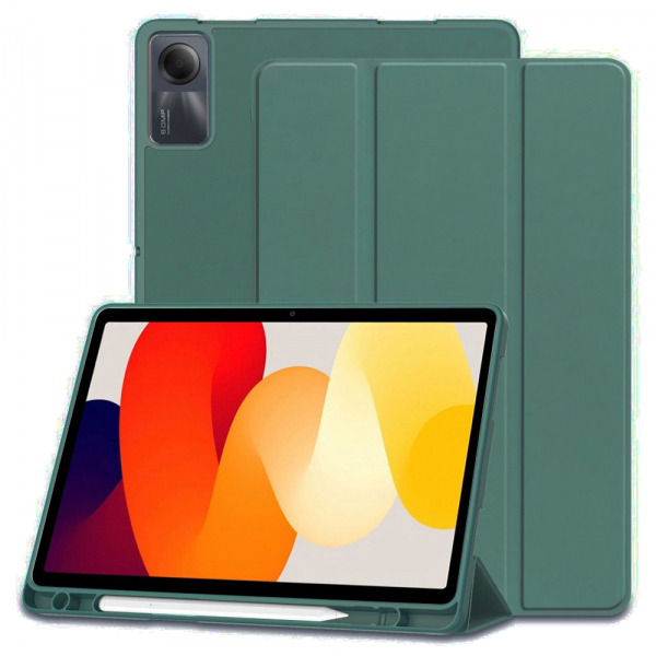 Husa pentru Xiaomi Redmi Pad SE, Techsuit, Flex Trifold, Verde