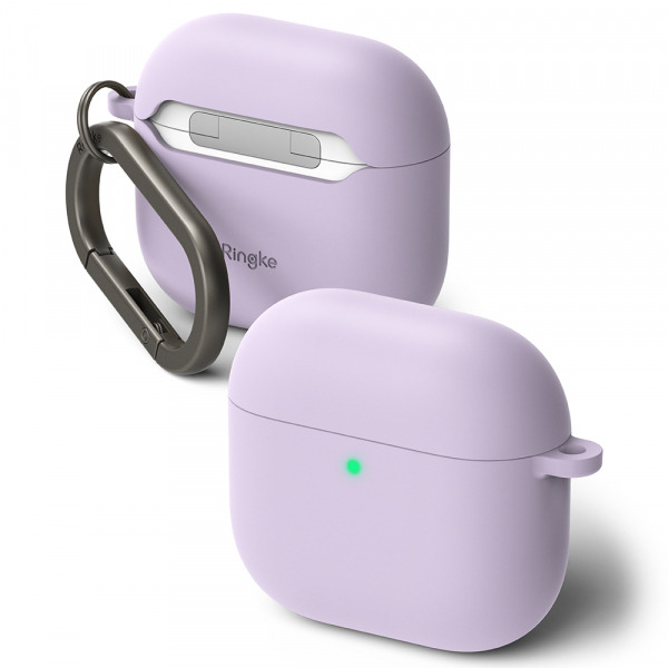 Husa Ringke pentru Apple AirPods 4, Mov Deschis