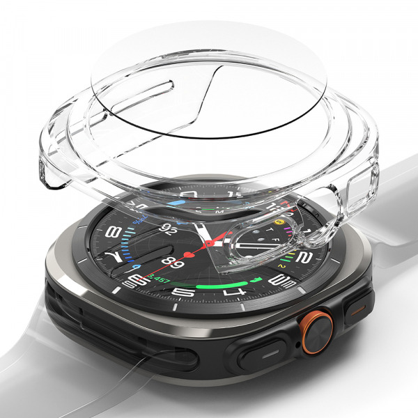 Husa Ringke Slim pentru Samsung Galaxy Watch Ultra, Transparenta