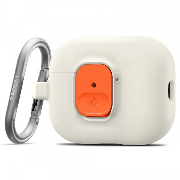 Husa Spigen Nano Pop pentru Apple AirPods Pro 3, Bej Portocalie ACS10134