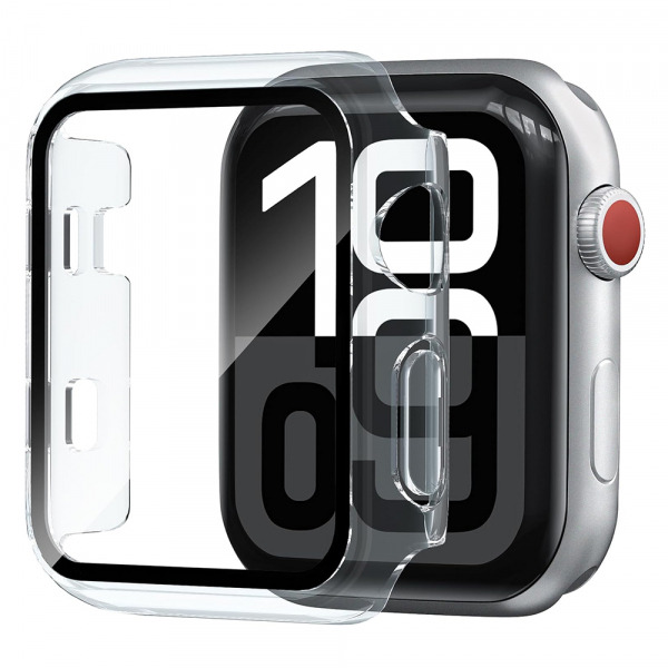 Husa Techsuit Defense360 Pro pentru Apple Watch 38mm Series, Transparenta
