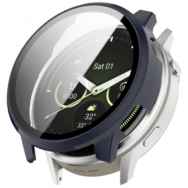 Husa Techsuit Defense360 Pro pentru Garmin Venu 4 45mm, Bleumarin