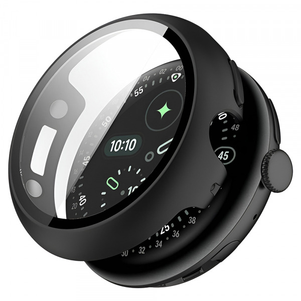 Husa Techsuit Defense360 Pro pentru Google Pixel Watch 4 41mm, Neagra