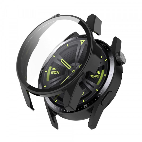 Husa Techsuit Defense360 Pro pentru Huawei Watch GT 3 42mm, Neagra