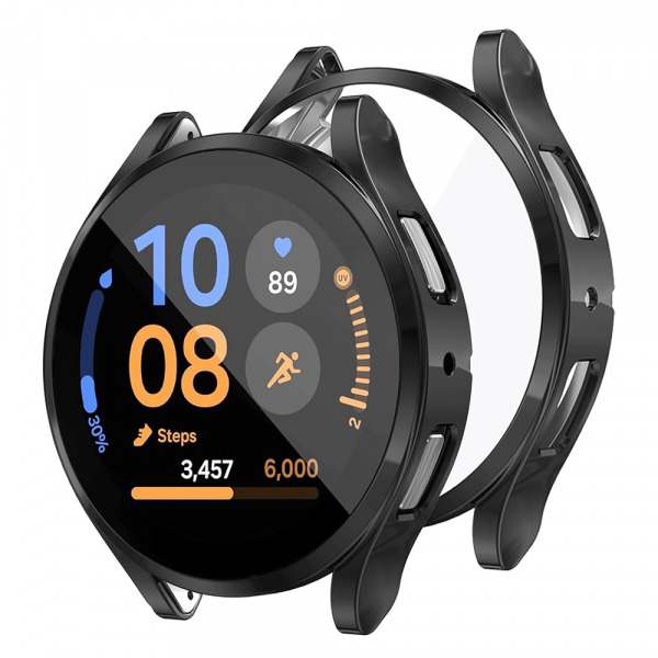 Husa Techsuit Defense360 Pro pentru Samsung Galaxy Watch FE, Neagra