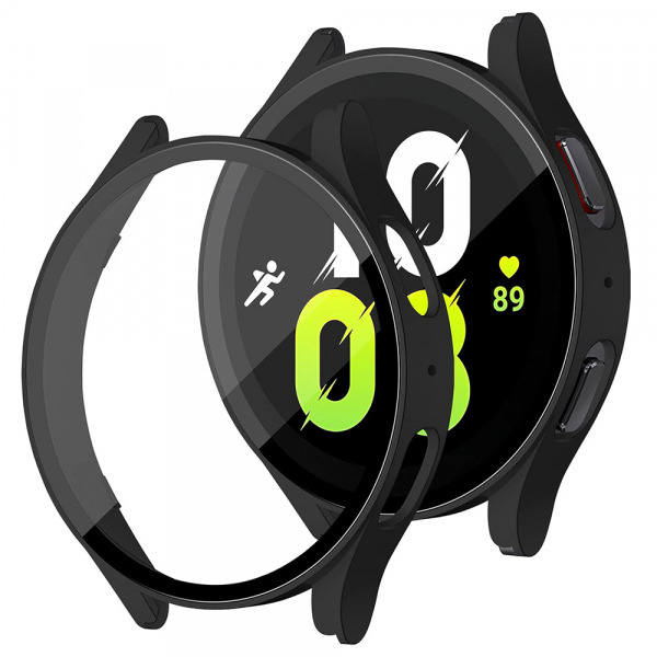 Husa Techsuit Defense360 Pro pentru Samsung Galaxy Watch6 / Watch5 / Watch4 40mm Series, Neagra