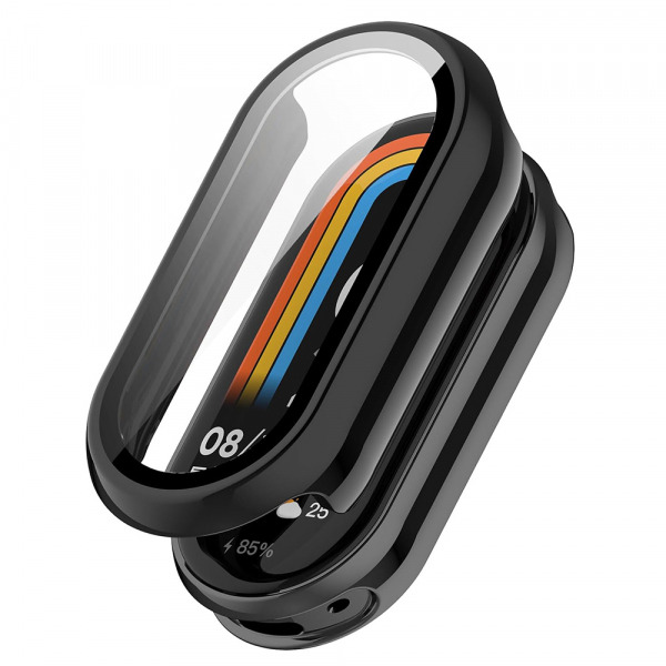 Husa Techsuit Defense360 Pro pentru Xiaomi Smart Band 9, Neagra