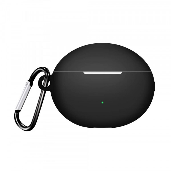 Husa Techsuit Silicone pentru Huawei FreeBuds 5i, Neagra