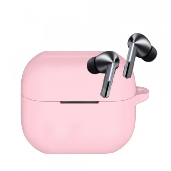 Husa Techsuit Silicone pentru Samsung Galaxy Buds3 FE / Buds3 Pro / Buds3, Roz