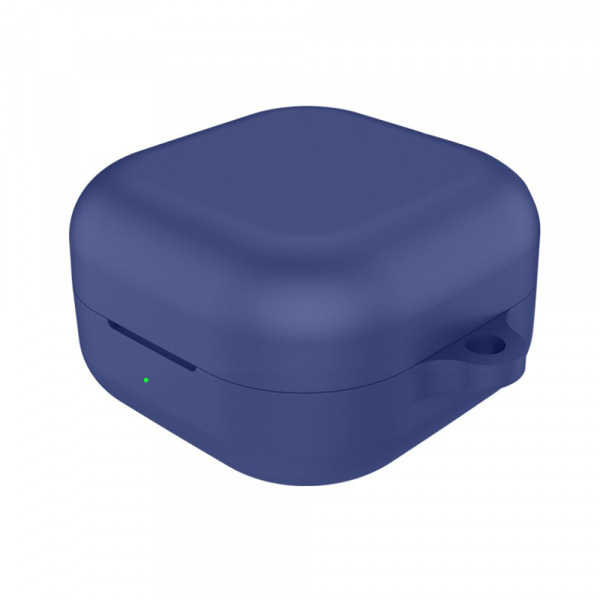 Husa Techsuit Silicone pentru Samsung Galaxy Buds4 / Buds4 Pro, Bleumarin