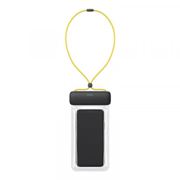 Husa Universala Waterproof pentru Telefon, Baseus, Let's Go, Galbena ACFSD-DGY