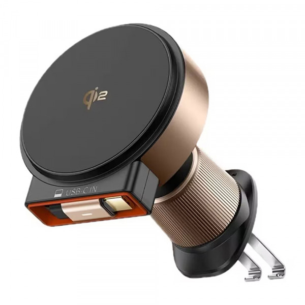 Incarcator Auto Wireless McDodo CH-0091, 15W, 1.67A, Auriu