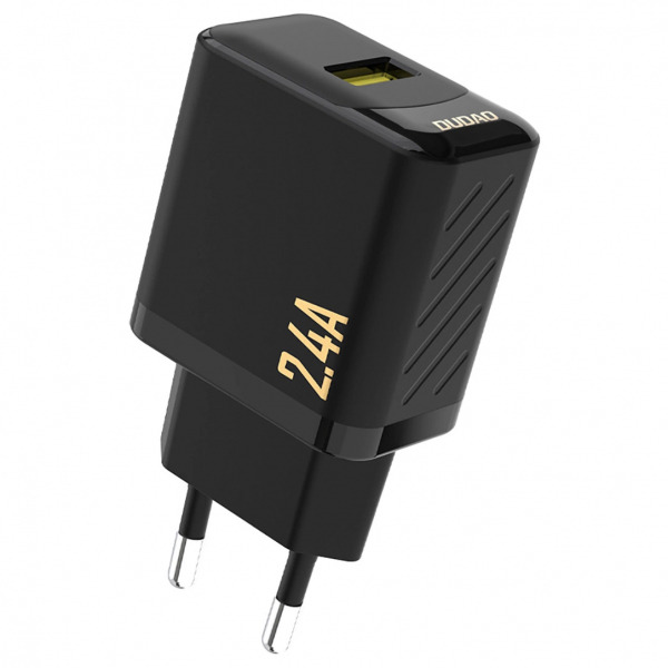 Incarcator Retea Dudao A23, 12W, 2.4A, 1 x USB-A, Negru