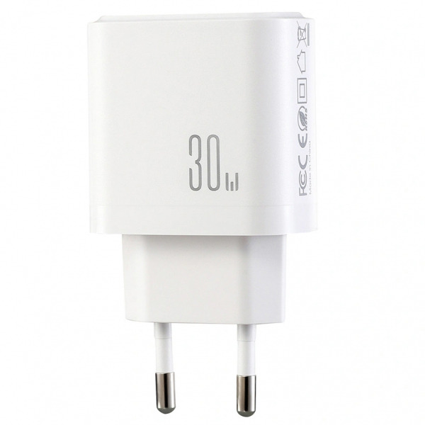 Incarcator Retea Joyroom JR-TG6, 30W, 3A, 1 x Lightning - 1 x USB-A - 1 x USB-C, Alb