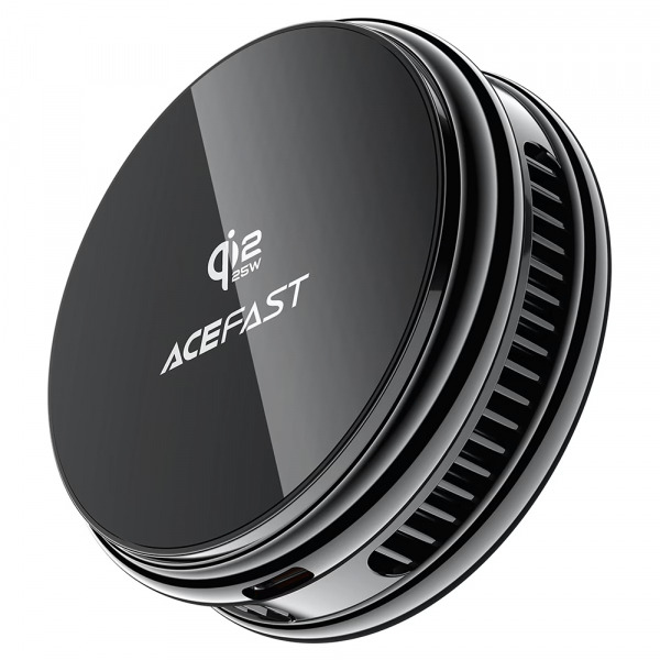 Incarcator Retea Wireless Acefast E47 2in1, 25W, Negru