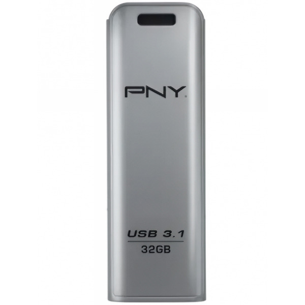 Memorie Externa USB-A 3.1 PNY Elite Steel, 32Gb FD32GESTEEL31G-EF