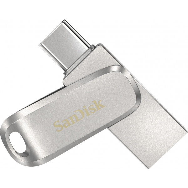 Memorie Externa USB-A 3.2 / USB-C SanDisk Ultra Luxe Dual Drive, 128Gb SDDDC4-128G-G46