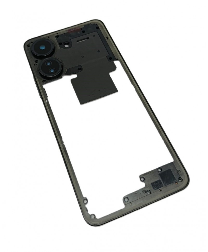 Mijloc Xiaomi Redmi 13C Cu Geam Camera Negru