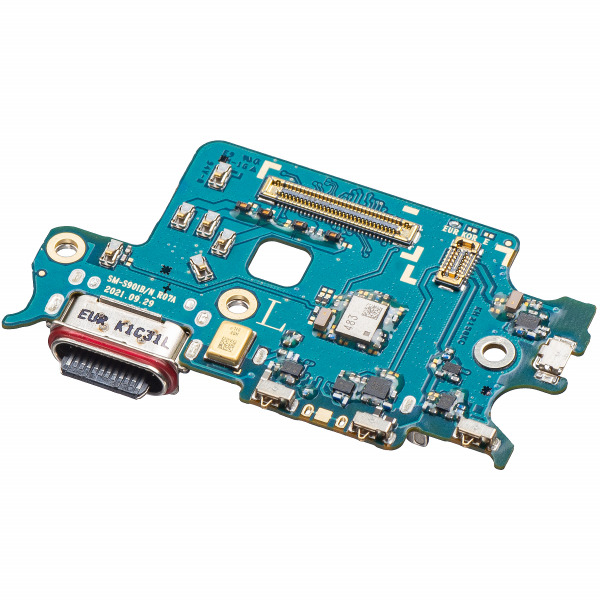 Placa cu Conector Incarcare - Audio - Microfon - Modul Cititor SIM Samsung Galaxy S22 5G S901, Service Pack GH96-14789A