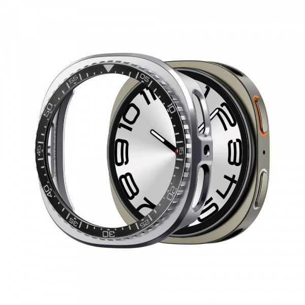 Rama Protectie Spigen Tune Pro Diver pentru Samsung Galaxy Watch8 44mm, Neagra ACS10010