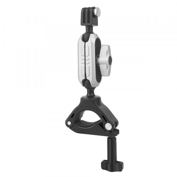 Suport Bicicleta Camera Sport Techsuit JX-008 pentru GoPro, Gri