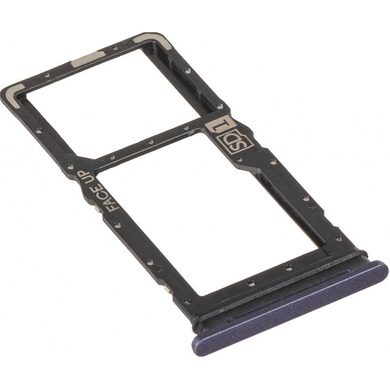 Suport SIM - Card Motorola Moto G35, Negru (Midnight Black), Service Pack S948E26487