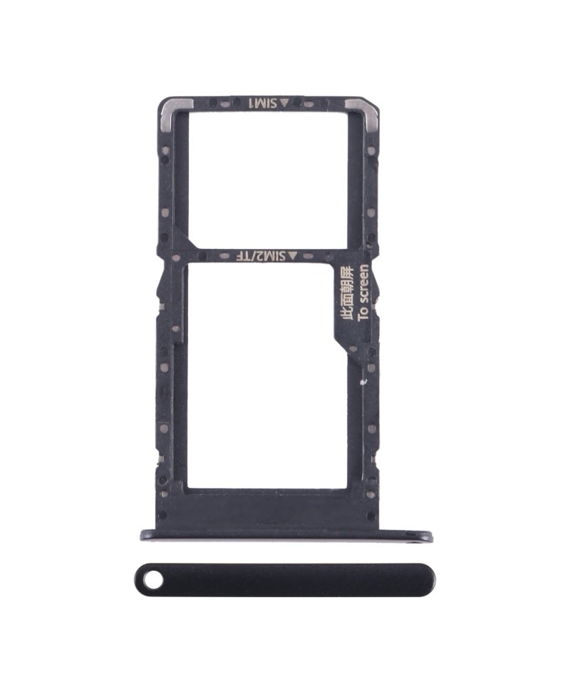 Suport Sim Huawei Nova Y70, Nova Y70 Plus, Nova Y71 Negru