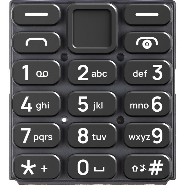 Tastatura Latina HMD 105 4G, Neagra, Service Pack 5010001015SH0