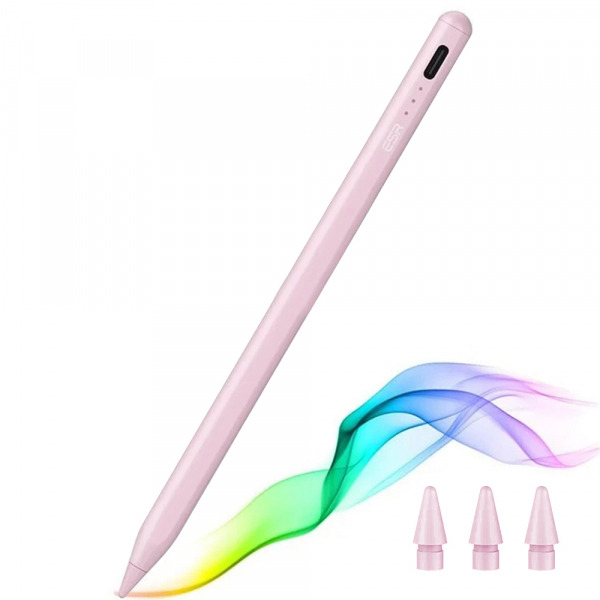 Touch Pen ESR pentru Apple iPad, Versiune Activ, Roz