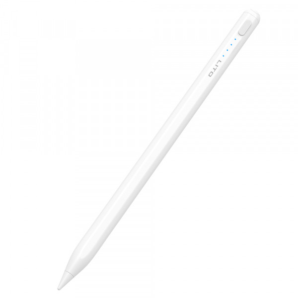 Touch Pen Lito K1 pentru Apple iPad, Versiune Activ, Alb