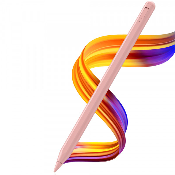 Touch Pen Techsuit AC10SH pentru Apple iPad, Versiune Activ, Roz
